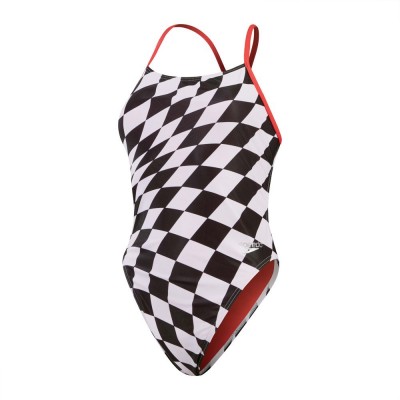 Жіночий купальник Speedo Allover Digital Tie Back Swimsuit (8-1284116620) розмір 32 білий