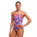 Жіночий купальник Funkita Ladies Single Strap One Piece Dusky Dive (FKS030L72117) розмір 8 рожевий