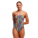 Жіночий купальник Funkita Ladies Single Strap One Piece Curl Curl (FKS030L72182) розмір 14 рожевий