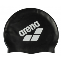 Шапочка для плавання Arena BIG LOGO CAP (009276-206) чорна Шапочка для плавання Arena BIG LOGO CAP (009276-206) чорна
