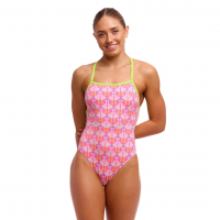 Женский купальник Funkita Ladies Strapped In One Piece Duck Duck Goose (FKS034L72175) размер 10 розовый