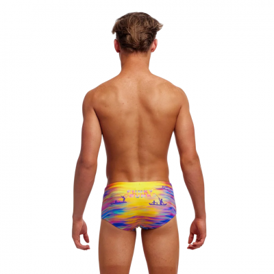 Дитячі плавки Funky Trunks Boy's Sidewinder Trunks Darkinjung Sunset (FTS015B72002) розмір 26 жовті