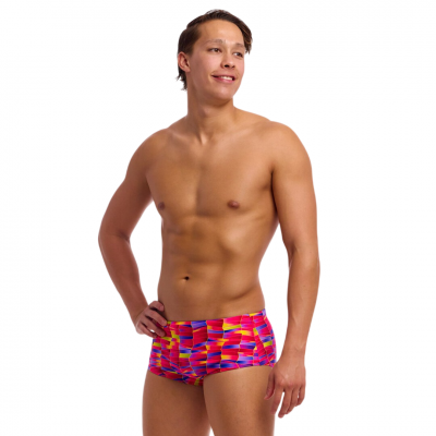 Чоловічі плавки Funky Trunks Men's Sidewinder Trunks Wriggle Walls (FTS015M72223) розмір 32 (S) сині
