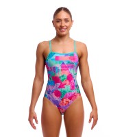 Женский купальник Funkita Ladies Single Strap One Piece Snap That (FKS030L72178) размер 8 розовый