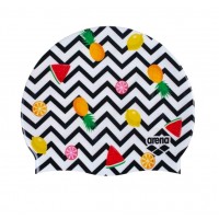 Шапочка для плавання Arena HD CAP (005572-254) біла з фруктами