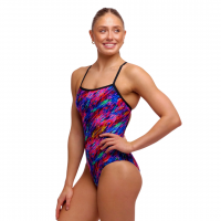 Женский купальник Funkita Ladies Swim Secure One Piece Big Bang (FKS073L72300) размер 8 синий