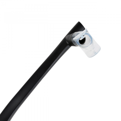 Дихальна трубка для плавання фронтальна TYR Ultralite Snorkel Elite (LSNKLELT-001) чорна