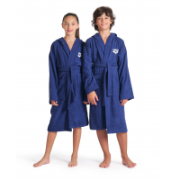 Дитячій халат махровий унісекс Arena Zeppelin Light Junior Robe (009039-710) 10-11 років синій