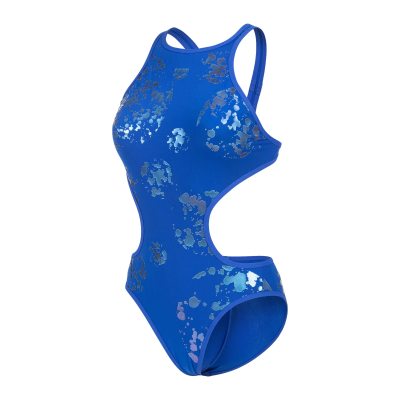 Женский купальник Arena ONE GRAPHIC SWIMSUIT (010808-190) размер 36 синий