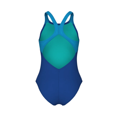 Дитячій купальник Arena Girl's Pinwheel Swimsuit V Back (011752-773) синій, розмір 8-9 років Дитячій купальник Arena Girl's Pinwheel Swimsuit V Back (011752-773) синій, розмір 8-9 років