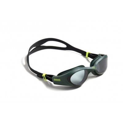Окуляри для плавання Arena The One (001430-560) зелені з прозорими лінзами