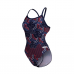 Женский спортивный купальник Arena Kikko Pro Challenge Back Swimsuit (005902-417) размер 42 синий