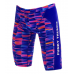 Дитячі плавки довгі джамери для плаванння Funky Trunks Boy's Warped Waves Training Jammers (FTS003B72222) розмір 28 (12-13 років) Викривлені хвилі
