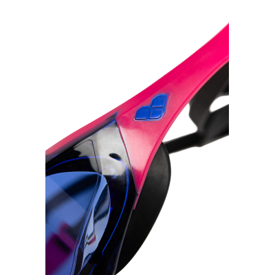 Окуляри для плавання Arena COBRA EDGE SWIPE (006871-130) рожеві з прозорими синіми лінзами