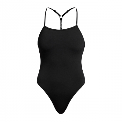Жіночий купальник Funkita Ladies Twisted One Piece Still Black (FKS038L00470) розмір 8 чорний