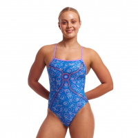 Жіночий купальник Funkita Ladies Single Strength One Piece Sea Dreams (FKS045L72064) розмір 10 синій