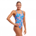 Жіночий купальник Funkita Ladies Brace Free One Piece Bundjalung Blue (FKS051L72004) розмір 10 блакитний