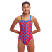 Дитячій купальник Funkita Girl's Single Strap One Piece Hot Volt (FKS030G72088) розмір 12 червоний