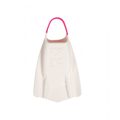 Ласти для плавання короткі із відкритою п'ятою Arena POWERFIN PRO II (006151-190) біло-рожеві, розмір 40-41