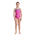 Дитячій купальник Arena Girl's Daly Swimsuit Light Drop Back (003294-980) рожевий розмір 10-11 років