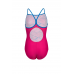 Дитячій купальник Arena Girl's Daly Swimsuit Light Drop Back (003294-980) рожевий розмір 10-11 років