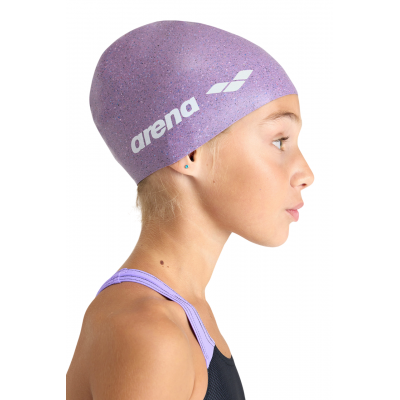 Дитяча шапочка для плавання Arena SILICONE JR CAP (006360-904) рожева 6-12 років