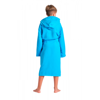 Дитячій халат з мікрофібри унісекс Arena ZEAL JUNIOR ROBE (009042-810) 14-15 років блакитний Дитячій халат з мікрофібри унісекс Arena ZEAL JUNIOR ROBE (009042-810) 14-15 років блакитний