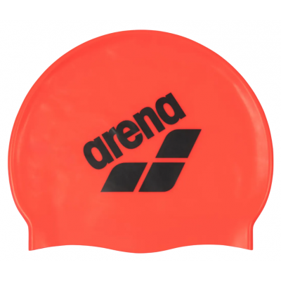 Шапочка для плавання Arena BIG LOGO CAP (009276-206) чорна Шапочка для плавання Arena BIG LOGO CAP (009276-206) чорна
