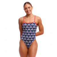Жіночий купальник Funkita Ladies High Leg One Piece Sitting Duck (FKS084L72174) розмір 10 фіолетовий