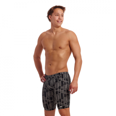 Чоловічі джамери Funky Trunks Men's Classic Trunks Up The Ladder (FTS003M71900) розмір 32 чорні Чоловічі джамери Funky Trunks Men's Classic Trunks Up The Ladder (FTS003M71900) розмір 32 чорні