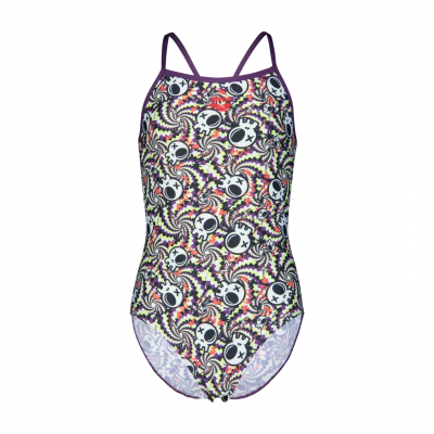 Дитячій купальник Arena Girl's FUN SKULLS SWIMSUIT LIGHTDROP BACK (010284-590) мультиколор розмір 8-9 років Дитячій купальник Arena Girl's FUN SKULLS SWIMSUIT LIGHTDROP BACK (010284-590) мультиколор розмір 8-9 років