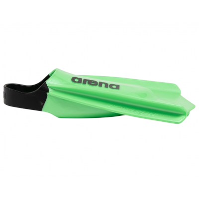 Ласти для плавання короткі із відкритою п'ятою Arena POWERFIN PRO II (006151-130) зелені, розмір 38-39 Ласти для плавання короткі із відкритою п'ятою Arena POWERFIN PRO II (006151-130) зелені, розмір 38-39