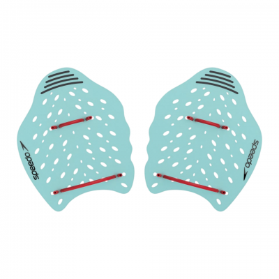 Лопатки для плавання Speedo Power Plus Paddle Turquoise (8-775301916243) блакитні, розмір S Лопатки для плавання Speedo Power Plus Paddle Turquoise (8-775301916243) блакитні, розмір S