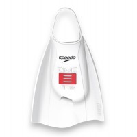 Ласти для плавання короткі із відкритою п'ятою Speedo DMC Elite FIN (8-00536200008) білі розмір 45-46 (XL)