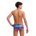 Дитячі плавки Funky Trunks Boy's Sidewinder Trunks Lost Leaf (FTS015B72163) розмір 26 (10-11 років)