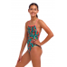 Дитячій купальник Funkita Girl's Strapped In One Piece Swan See Swan (FKS034G72230) розмір 12 (12-13 років) з лебедями