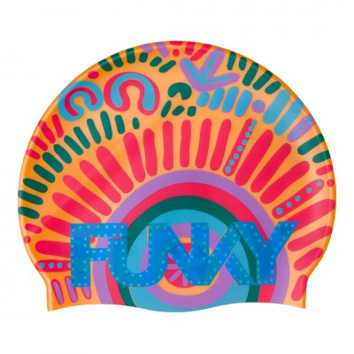 Шапочка для плавання Funky Silicone Swimming Cap Kulin Colour (FYG017N7229900) різнокольорова