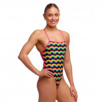 Жіночий купальник Funkita Ladies Strapped In One Piece Rainbowie (FKS034L72292) розмір 12