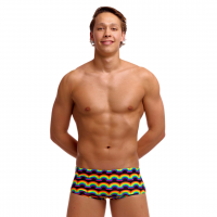 Чоловічі плавки Funky Trunks Men's Sidewinder Trunks Rainbowie (FTS015M72292) розмір 34 з веселкою