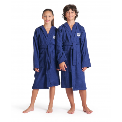 Дитячій халат махровий унісекс Arena Zeppelin Light Junior Robe (009039-710) 12-13 років синій