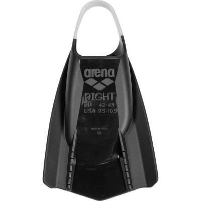 Ласти для плавання короткі із відкритою п'ятою Arena POWERFIN PRO II Flex (011938-400) чорние, розмір 40-41 Ласти для плавання короткі із відкритою п'ятою Arena POWERFIN PRO II Flex (011938-400) чорние, розмір 40-41