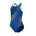 Дитячій купальник Arena Girl's Pinwheel Swimsuit V Back (011752-773) синій, розмір 10-11 років
