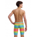 Плавки довгі джамери для плаванння Funky Trunks Boy's Melting Mayhem Training Jammers (FTS003B72154) розмір 22 (6-7 років) Танучий хаос