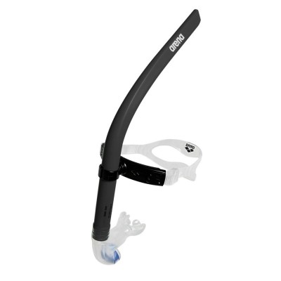 Дыхательная трубка для плавания фронтальная Arena SWIM SNORKEL III (004825-501) черная