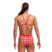 Жіночий купальник Funkita Ladies Single Strength One Piece Red Checker (FKS086L71914) розмір 12 червоний