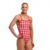 Жіночий купальник Funkita Ladies Single Strength One Piece Red Checker (FKS086L71914) розмір 12 червоний
