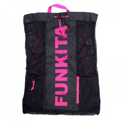 Сітка-рюкзак Funkita Gear Up Mesh Backpack Pink Shadow (FKG011N0158500) 64см x 47см чорна