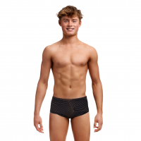 Дитячі плавки Funky Trunks Boy's Sidewinder Trunks Gold Weaver (FTS015B71943) розмір 26 чорні Дитячі плавки Funky Trunks Boy's Sidewinder Trunks Gold Weaver (FTS015B71943) розмір 26 чорні