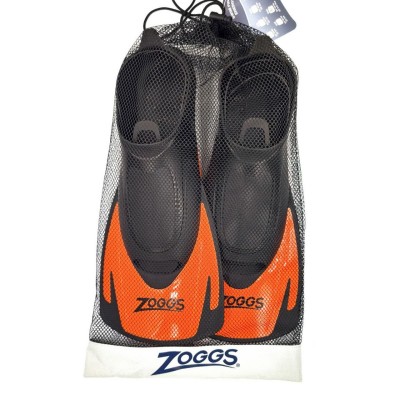 Короткі ласти для плавання із закритою п'ятою Zoggs Energy (465214.SFOR) чорно-помаранчевий розмір 34-35