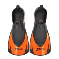Короткі ласти для плавання із закритою п'ятою Zoggs Energy (465214.SFOR) чорно-помаранчевий розмір 34-35